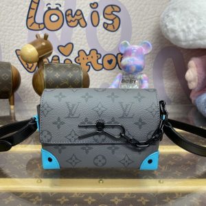 Replica Louis Vuitton Steamer Wearable Wallet Grey - top-rated replica designer bag