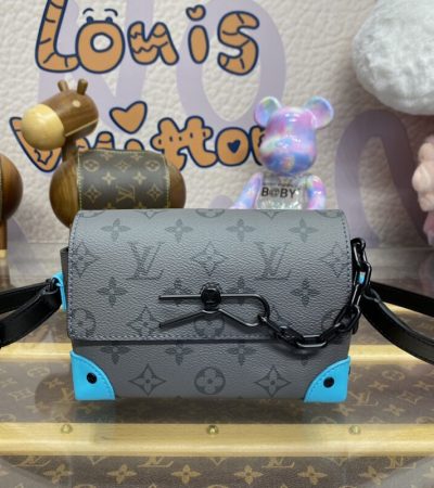 Replica Louis Vuitton Steamer Wearable Wallet Grey - top-rated replica designer bag