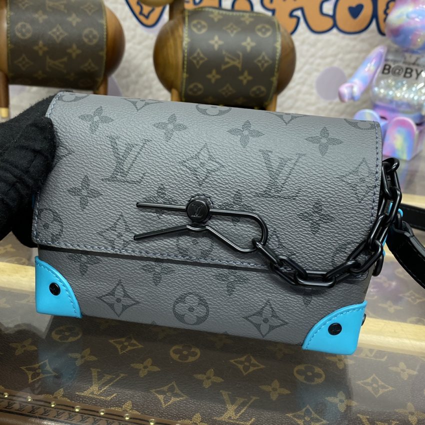 Replica Louis Vuitton Steamer Wearable Wallet Grey - high-accuracy replica luxury purse