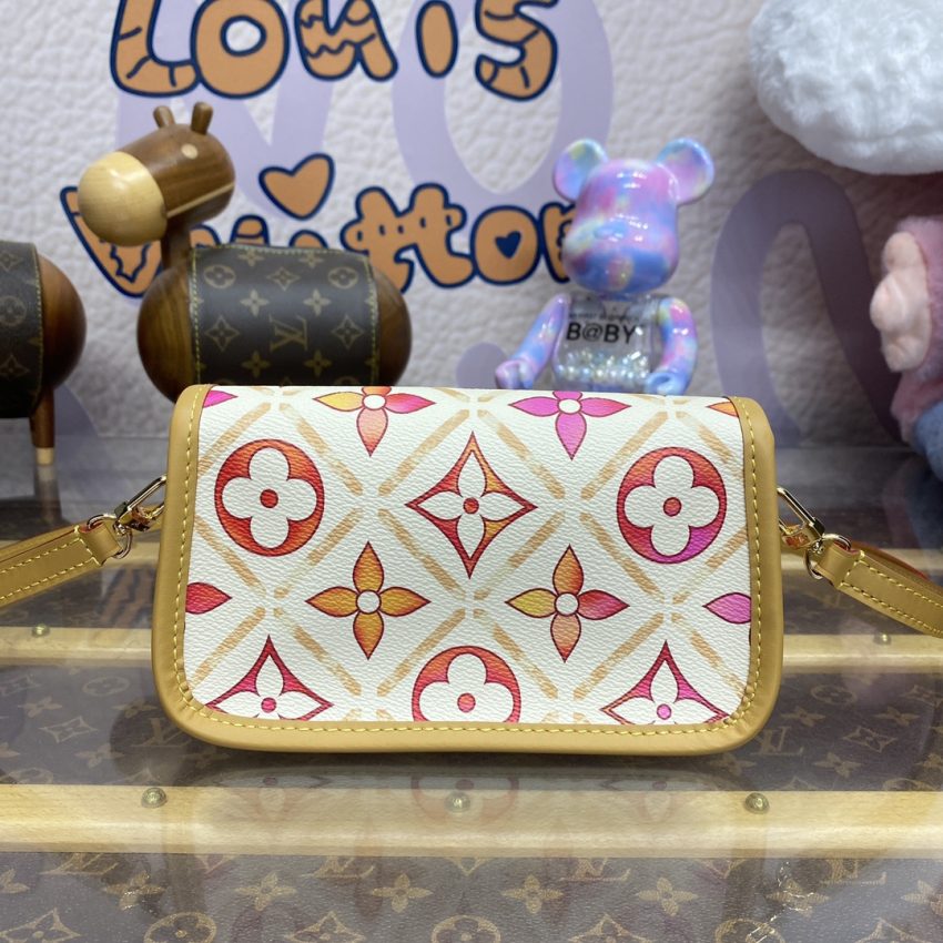 Replica Louis Vuitton Nano Diane Orange - top-rated replica designer bag