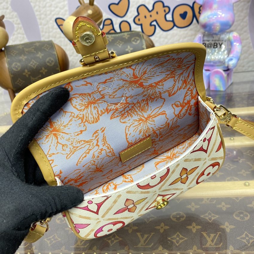 Replica Louis Vuitton Nano Diane Orange - realistic designer-inspired fake bag