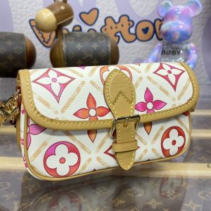 Replica Louis Vuitton Nano Diane Orange - authentic-look luxury purse replica