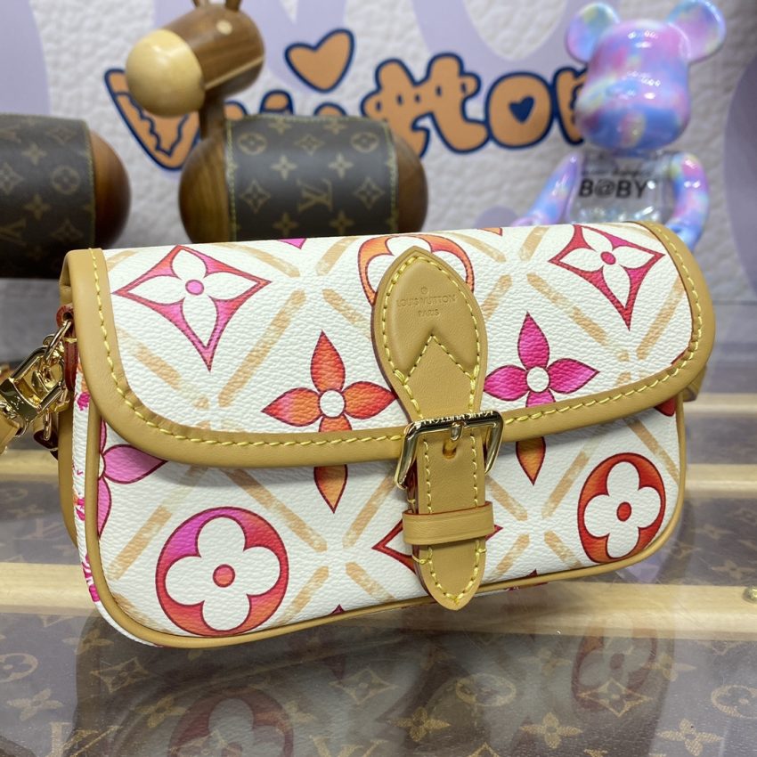 Replica Louis Vuitton Nano Diane Orange - authentic-look luxury purse replica