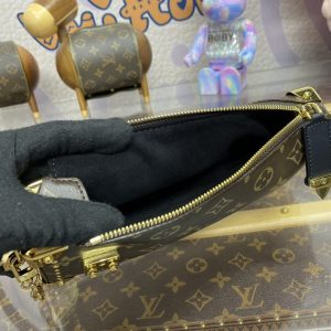 Replica Louis Vuitton Slim Trunk Brown - top-tier luxury replica shoulder bag