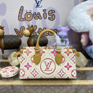 Replica LV OnTheGo East West Orange - realistic designer-inspired fake bag