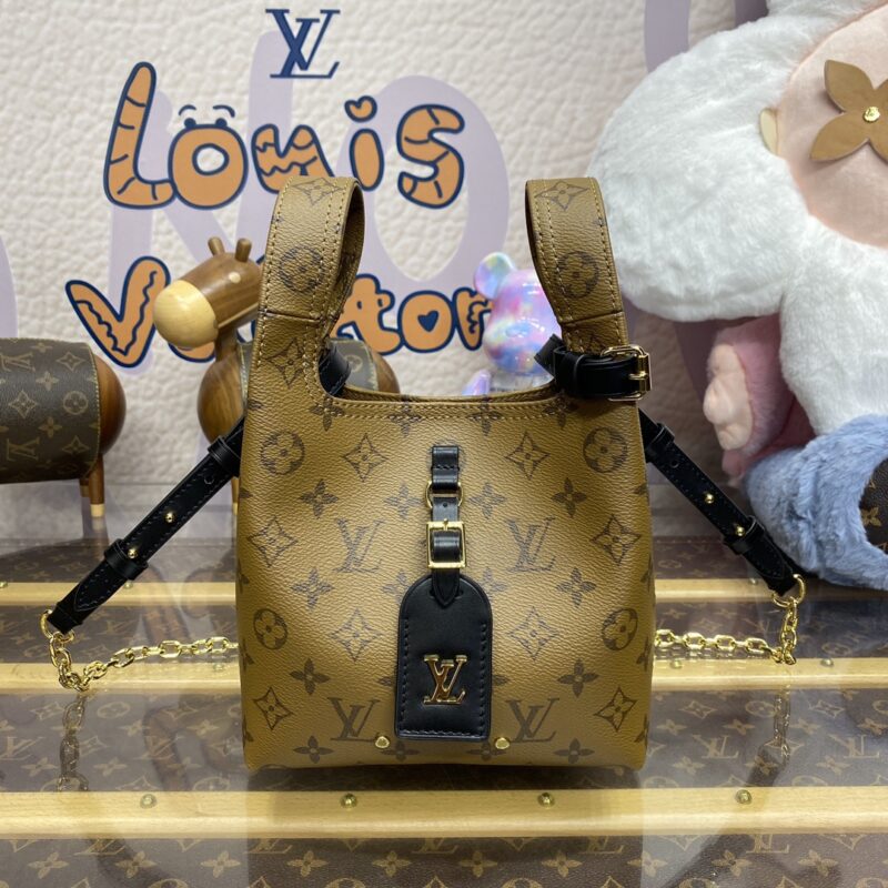Replica Louis Vuitton Atlantis Light Brown - top-tier luxury replica shoulder bag
