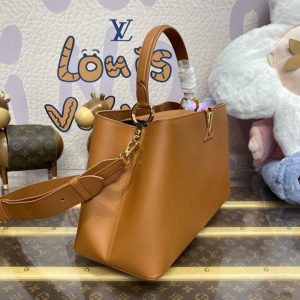 Replica Loius Vuitton Capucines Brown Large - high-accuracy replica luxury purse