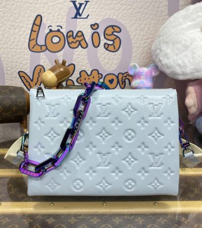 Replica Louis Vuitton Coussin Blue - high-quality designer bag clone