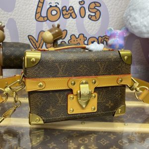 Replica Louis Vuitton Soul Trunk Cross-Body Brown - near-authentic luxury replica handbag