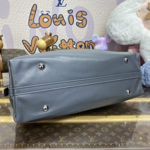 Replica Louis Vuitton Carry All MM Silver - top-rated replica designer bag
