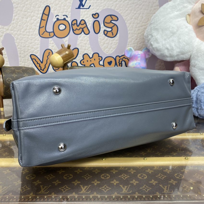 Replica Louis Vuitton Carry All MM Silver - top-rated replica designer bag