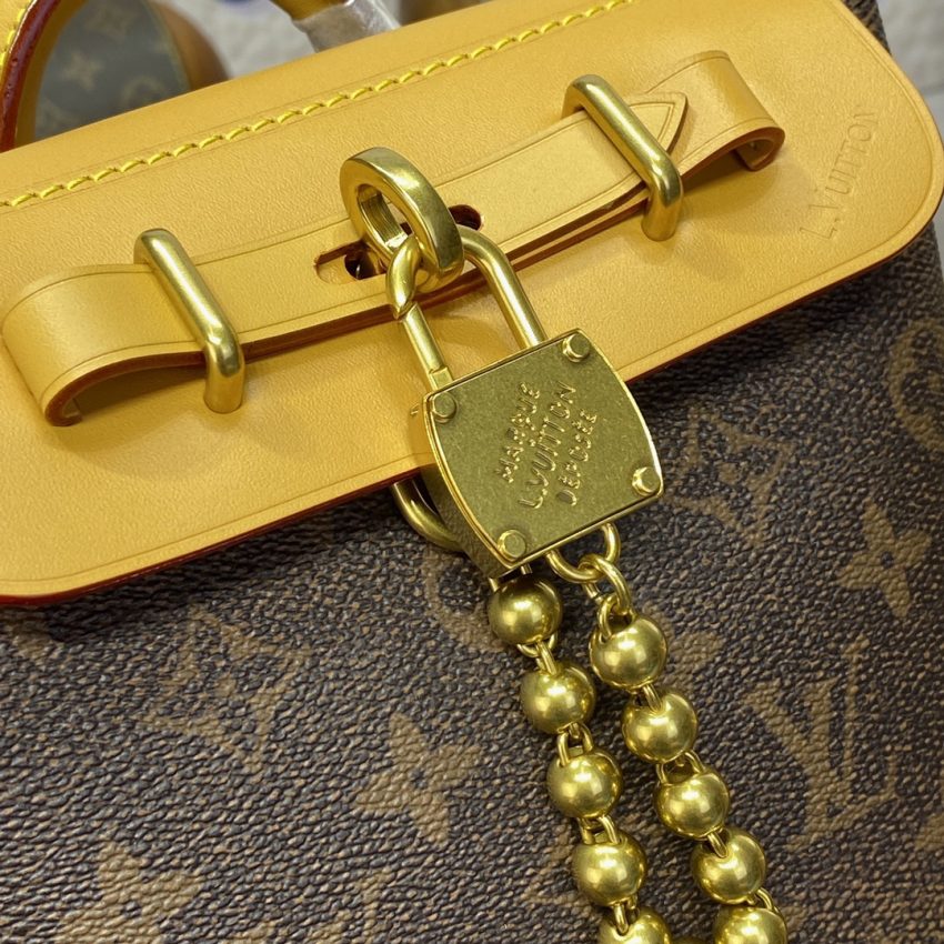 Replica Louis Vuitton Steamer Brown - top-rated replica designer bag