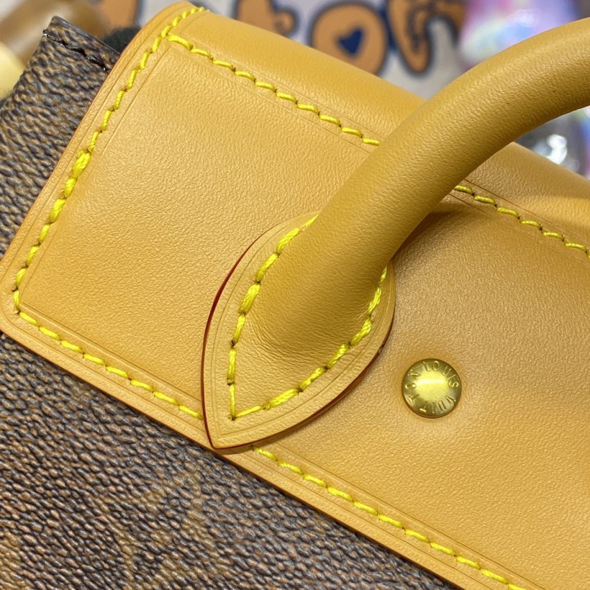 Replica Louis Vuitton Steamer Brown - near-authentic luxury replica handbag