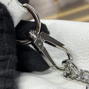 Replica Loius Vuitton Capucines East West White - near-authentic luxury replica handbag