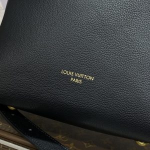 Replica Louis Vuitton Low Key Hobo Black - top-tier luxury replica shoulder bag