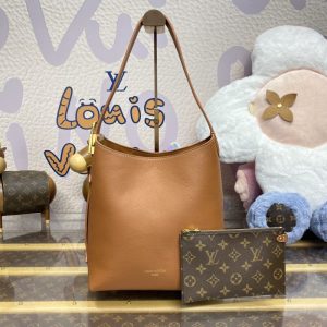 Replica Louis Vuitton Low Key Hobo Brown - elite superclone designer purse