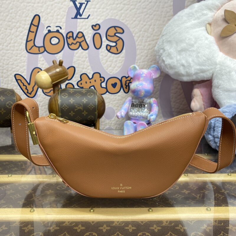 Replica Louis Vuitton Bumbag Low Key Brown - near-authentic luxury replica handbag