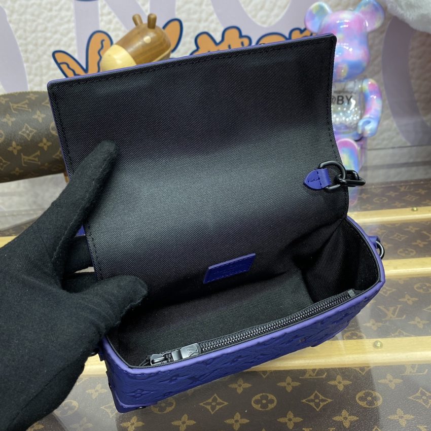 Replica Louis Vuitton Steamer Wearable Wallet Blue - best quality luxury bag dupe