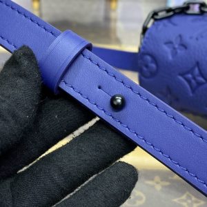 Replica Louis Vuitton Steamer Wearable Wallet Blue - 1:1 designer replica handbag