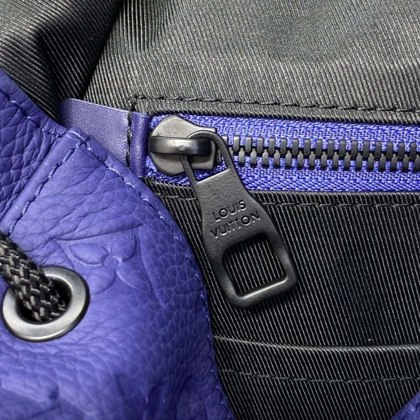 Replica Louis Vuitton Christopher Backpack Blue - elite superclone designer purse