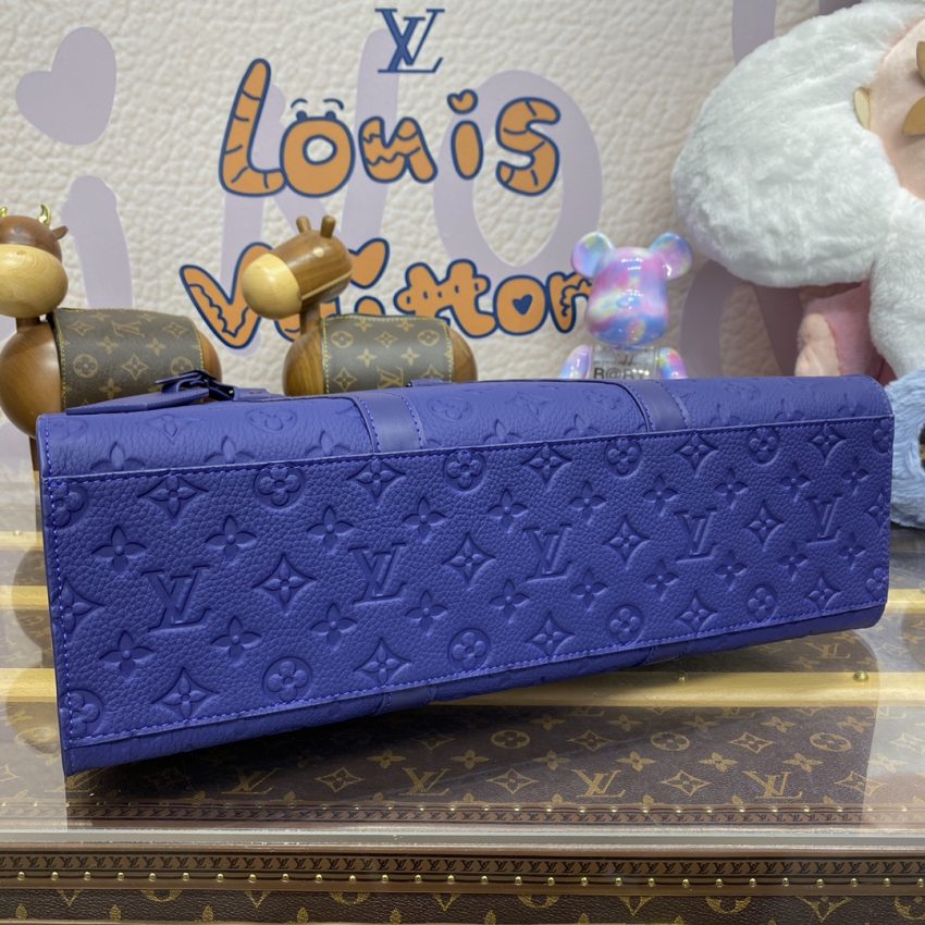 Replica Louis Vuitton Sac Plat 24H Blue - near-authentic luxury replica handbag