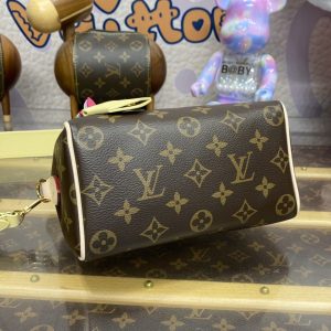 Replica Louis Vuitton Speedy 18 Brown - realistic designer-inspired fake bag