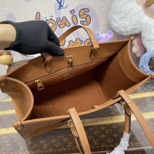 Replica Louis Vuitton OnTheGo Brown - authentic-look luxury purse replica