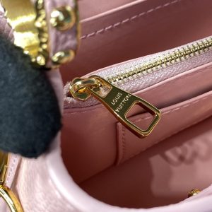 Replica Loius Vuitton Capucines East West Pink - premium 1:1 fake handbag model