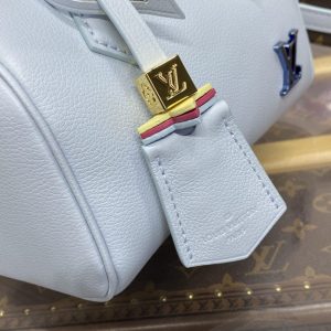 Replica Louis Vuitton Speedy 18 Sky Blue - high-end fake designer purse