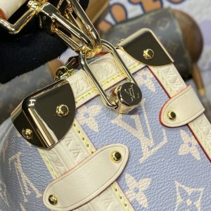 Replica Louis Vuitton Side Trunk Canvas Beige - high-end fake designer purse