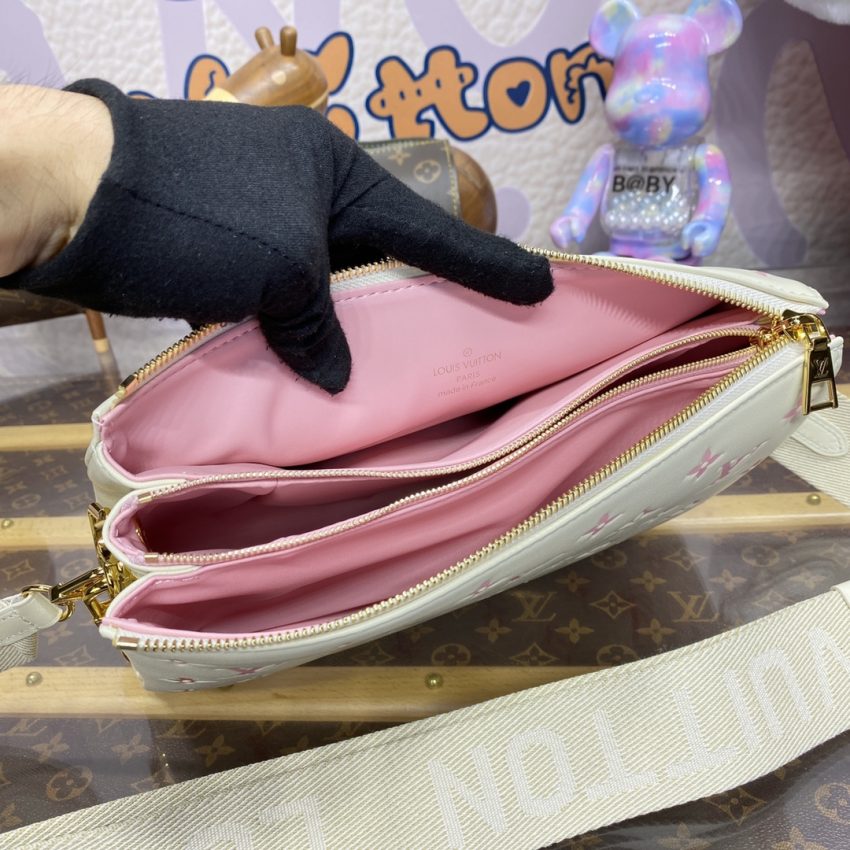 Replica Louis Vuitton Coussin White Orange - ultra-realistic fake designer tote