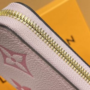 Replica Louis Vuitton Zippy Wallet Pink - high-end fake designer purse