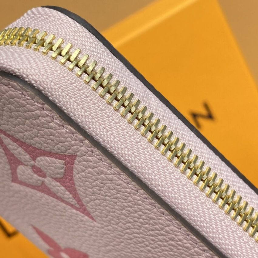 Replica Louis Vuitton Zippy Wallet Pink - high-end fake designer purse