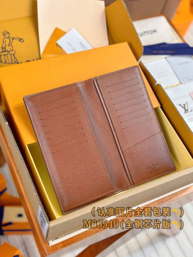 Replica Louis Vuitton Brazza Wallet Brown - best-selling designer handbag dupe