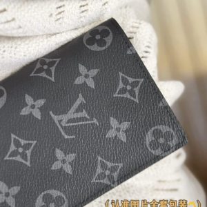 Replica Louis Vuitton Brazza Wallet Black - high-quality designer bag clone