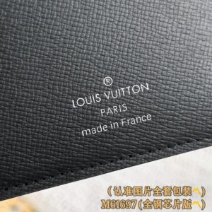 Replica Louis Vuitton Brazza Wallet Black - authentic-look luxury purse replica
