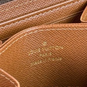 Replica Louis Vuitton Zipper Coin Purse Brown - realistic designer-inspired fake bag