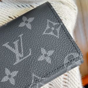 Replica Louis Vuitton Envelope Card Holder Black - top-tier luxury replica shoulder bag