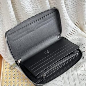 Replica Louis Vuitton Zippy Wallet Black - best-selling designer handbag dupe
