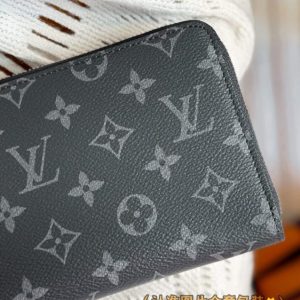 Replica Louis Vuitton Zippy Wallet Black - top-rated replica designer bag