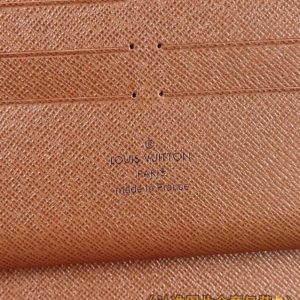 Replica Louis Vuitton Zippy Wallet Brown - near-authentic luxury replica handbag