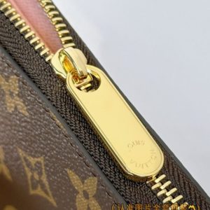 Replica Louis Vuitton Zippy Wallet Brown&Pink - premium-grade designer purse dupe