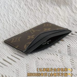 Replica Louis Vuitton Card Holder Brown - 1:1 designer replica handbag