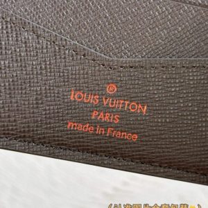 Replica Louis Vuitton Slender Wallet Brown Grid - best quality luxury bag dupe