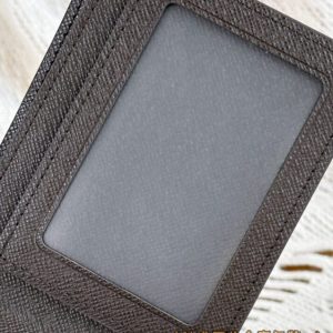 Replica Louis Vuitton Slender Wallet Brown Grid - premium 1:1 fake handbag model