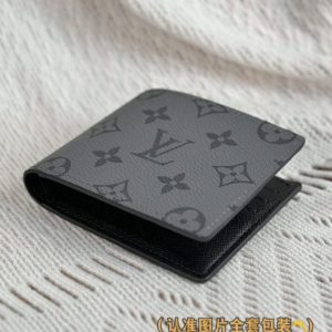 Replica Louis Vuitton Slender Wallet Grey - 1:1 designer replica handbag
