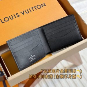 Replica Louis Vuitton Slender Wallet Grey - near-authentic luxury replica handbag