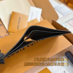 Replica Louis Vuitton Slender Wallet Grey - 1:1 designer replica handbag