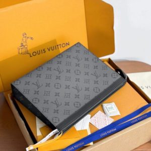 Replica Louis Vuitton Pochette Voyage Grey - elite superclone designer purse