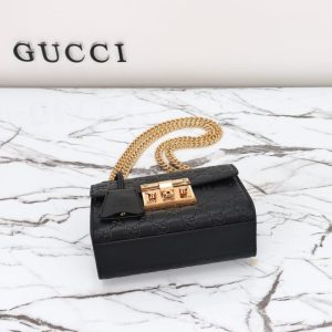 Replica Gucci Padlock's Small Lock Black - elite superclone designer purse